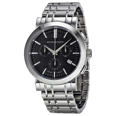 burberry watch bu1360 price|Burberry Heritage Chronograph Black Di.